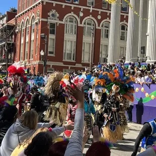 Start of the Zulu parade