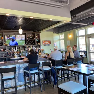 This is the bar area.