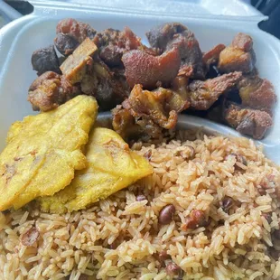 Griot w/ rice and beans