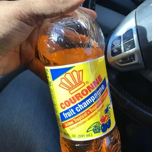 One of my favs  so fruity. So bubbly. "Couronne" Haitian Cola Champagne