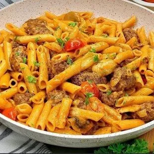 pasta, food, pasta dish