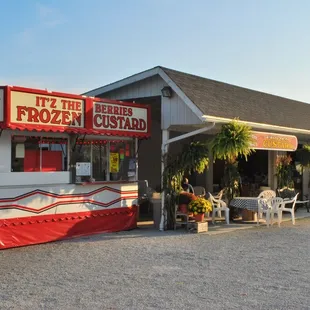 the front of the store