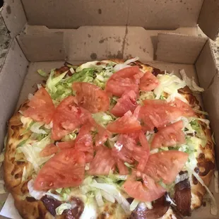 BLT pizza (small)