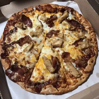 BBQ Chicken Club Pizza
