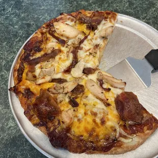 BBQ Chicken Club Pizza
