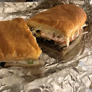 Roast Beef Hoagy (served hot(?))