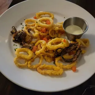 Calamari appetizer