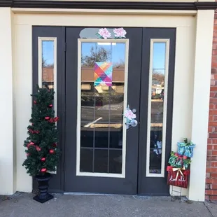 Entrance to her place