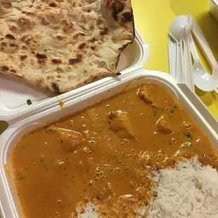 Chicken Korma with Naan