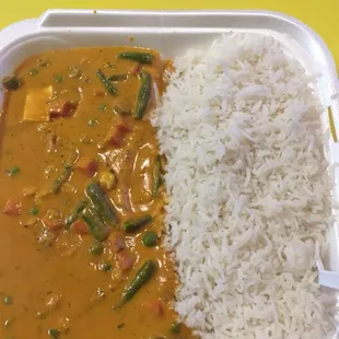 Vegetable Korma at Krishna; my absolute favorite!