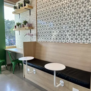 Inside seating