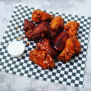 Mix match wings