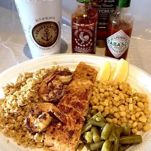 Must try New item  grill salmon and shrimp!!!!!