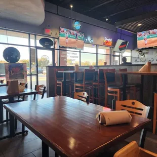 New entrance, from inside