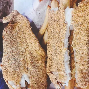 food, fish and chips