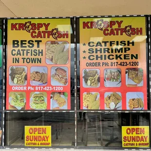 the front and side of a restaurant