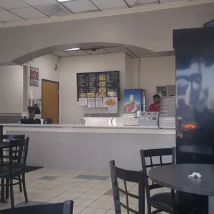 Granite tables, new chairs