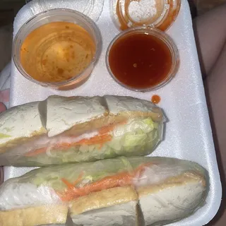 Tofu Spring Rolls