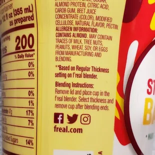 We should ask for our money back - these are labeled as Milkshakes on their site, "may contain 'traces' of milk"