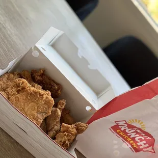 Fried chicken meal