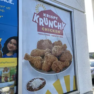 Krispy Krunchy Chicken!