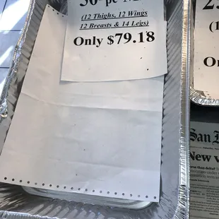 Party tray