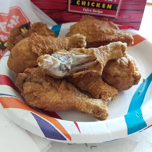 Cooked, fresh and crispy