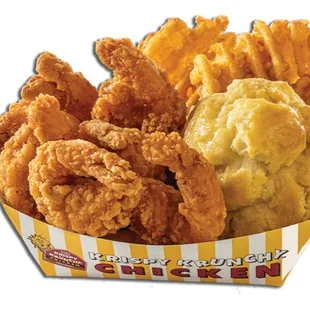 chicken wings and fried chicken, food