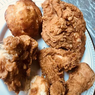 4 piece meal, extra biscuit, no drink-$8.50! Sooo good!