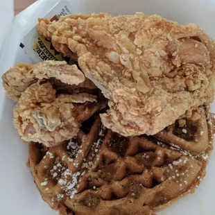 food, waffles