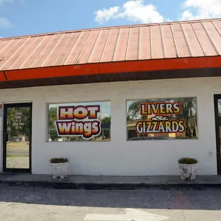 Krispy&apos;s Fried Chicken front entrance.