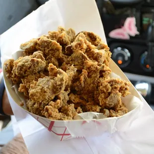 Krispy&apos;s hot and fresh livers! I had them for the first time in 2013 and I&apos;ve been hooked ever since!