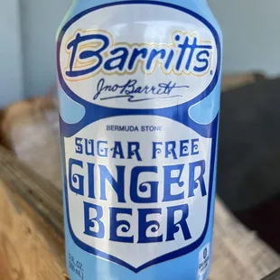 Ginger beer from Bermuda! Totally refreshing