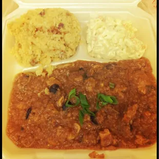 Pastele Stew Plate