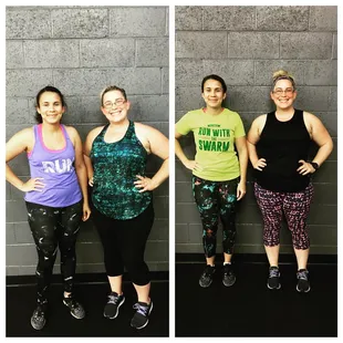 Friends who trained and lost together!