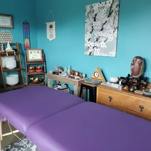 Come relax and restore with a healing session