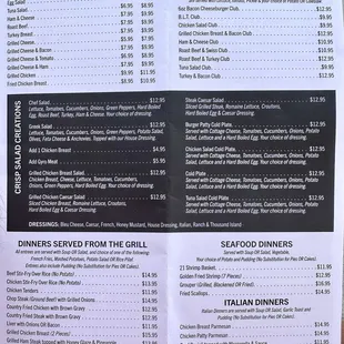 Menu (on 9/16/24)