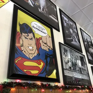 a superman comic strip