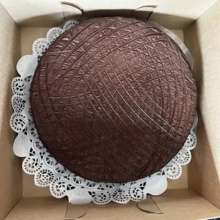 Chocolate tres leches cake