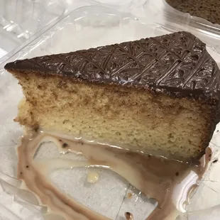Vanilla with Chocolate Frosting