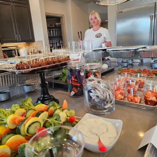 Catering  a birthday party
