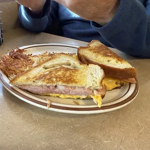 Ham &amp; Eggs Sandwich