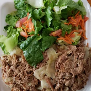 Loaded kalua pig and cabbage 7/22/2020