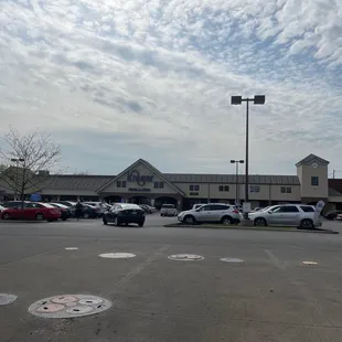 outside
