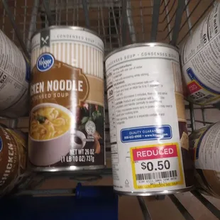 Jumbo Size Chicken And Noodles Soup, Just 50 Cents Each!  Snagged All Six Of &apos;Em!