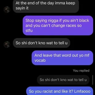 Slurs used by an employee