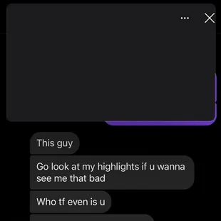 a text message to a guy