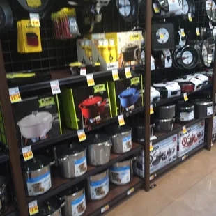 Kitchen supplies? Yeah, they got that.