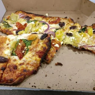 The Greek Flat bread was really good