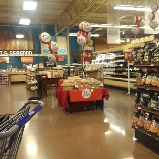 Huge variety of cheese available